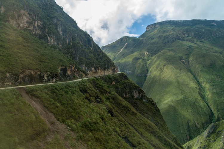 De weg naar Chachapoyas - Noord Peru